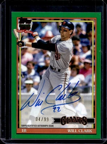 2026 Topps Series 1 Will Clark Green (RAW)