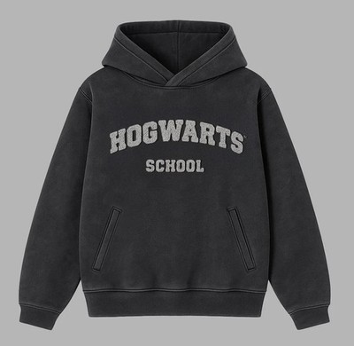 Blvck Paris  Harry Potter  Hoodie Sweatshirt ''HOGWARTS SCHOOL''  unisex