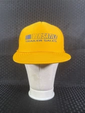 Vintage Versatile Trailer Sales Mesh Baseball Hat Trucker Rope Cap