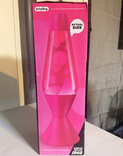 Schylling Pink Lava Lamp, Corded Power, Wall Switch Control, Adults, Pink Light