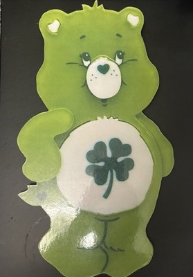 Care Bear Lucky Bear what an acrylic 16 -81/2 inch wall Decoration 