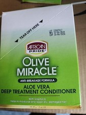 African Pride Olive Miracle Conditioner 8 Packs