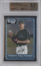 2006 Bowman Chrome Prospects Jeremy Hellickson #BC176 BGS 9.5 GEM MINT 0c6