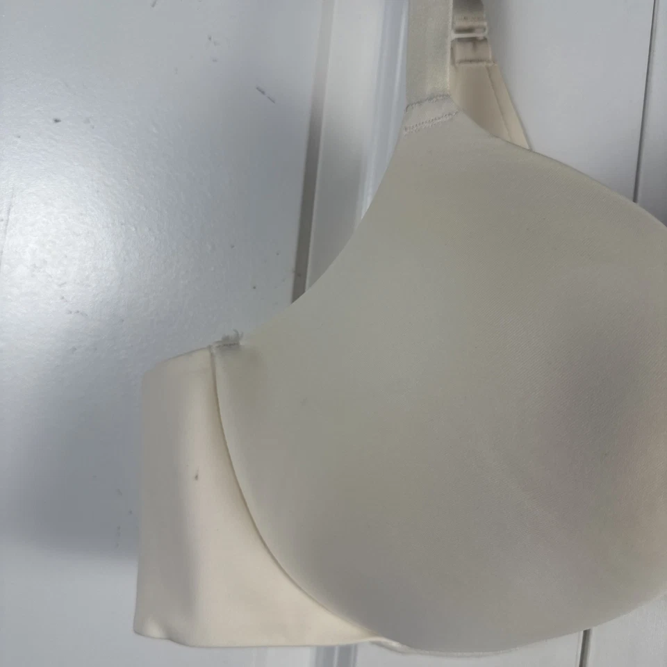 Nuevo Sujetador Cacique 46C Crema Ligeramente Forrado Cobertura Completa Con Aros Talla Grande Foto 4 de 4