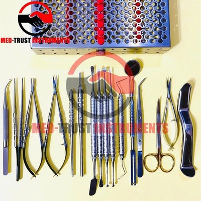 Micro Periodontal Oral Surgery Kit Surgical Instruments Dental Oral Surgery Kit