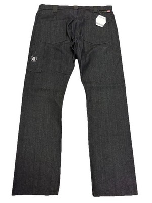 KITANICA Dark Wash Denim Carpenter Work Pants Fit 41x34 USA Made Utility Belt