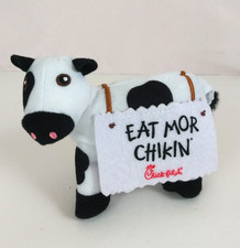 Chick-Fil-A Eat More Chicken Cow 4" Plush Chick-Fil-A Toy