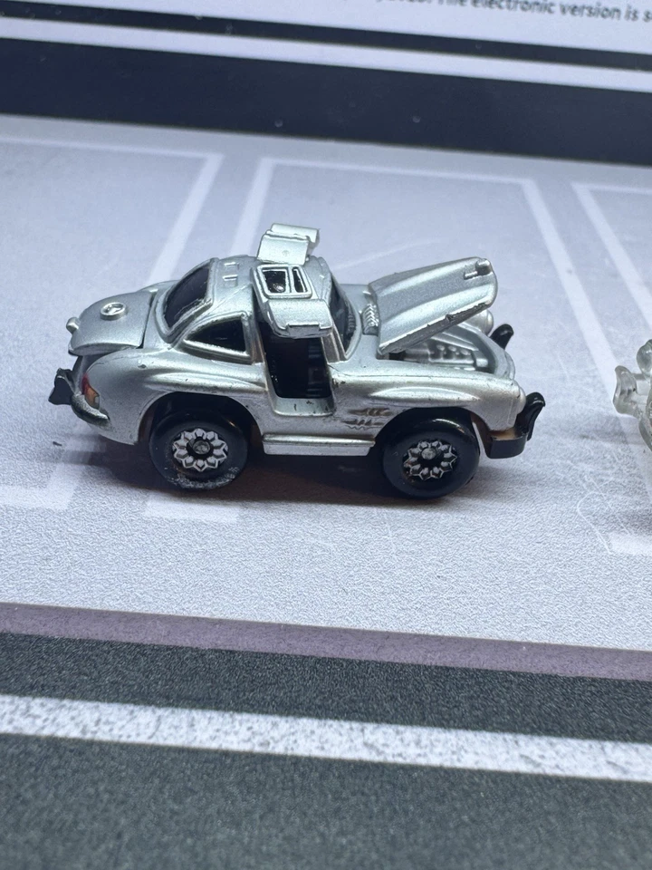 Micro Machines Lot Of 2 Deluxe Mercedes-Benz 300SL Gullwing /Silver/ X-ray - Image 3 of 4