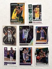 Davion Mitchell 8 Card Rookie Lot (including 1 Men. & 1 Serial #’d) Sacramento