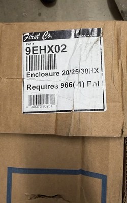 First Co. 9EHX02 Enclosure for 20/25/30hx Air Handler - Open Box Never Used