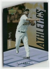 2007 Upper Deck Spectrum #35 Eric Chavez Die Cut Gold #/99 ☘️268