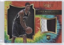 2015 Panini Select Rookie Swatches Tie-Dye Prizm 23/25 Chris McCullough #17 l2o