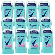 12 Pack Degree Sheer Powder Antiperspirant Deodorant 1.6oz 48H Protection