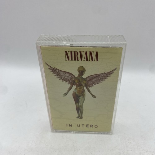 Nirvana IN UTERO Cassette Tape UK Edition - Picture 2 of 10