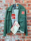 Vintage 1960s Coca Cola Delivery Driver Jacket. Shirt. And Apron. Size 40 Jacket