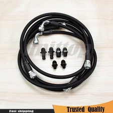 For Cummins 5.9L Dodge Ram 1996-2002 47RE 47RH Transmission Cooler Lines Kit SS