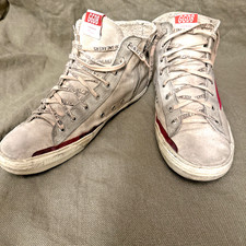 Golden Goose Francy Canvas and Suede High Top Size 46, US 13