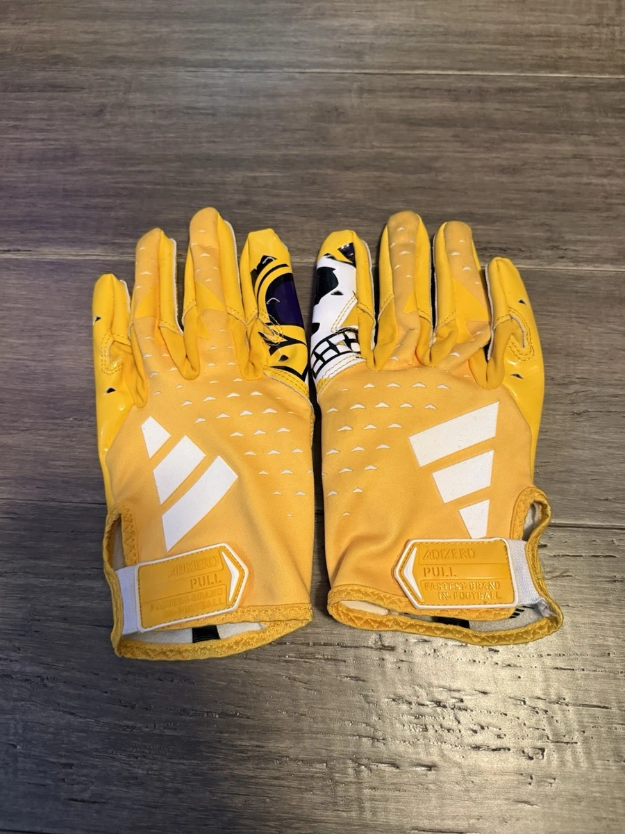 グローブ ADIDAS ADIZERO 9.0 GLOVE NFL YELLOW M adidas Adizero 12 Gloves - Gold | Free Shipping with adiClub
