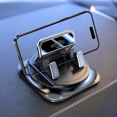 SEAMETAL Car Phone Mount Anti Slip Silicone Dashboard Phone Holder 360-Degree - image 1 of 4