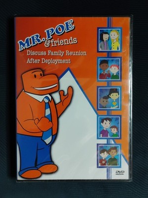 MR. POE & FRIENDS DISCUSS FAMILY REUNION AFTER DEPLOYMENT - DVD - Sealed!