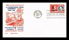 Dr Jim Stamps FDC 1st International Postal Conference 100Th Anniv KJM Cachet