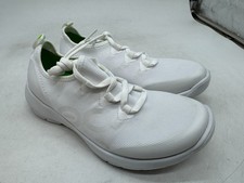 OOFOS OOmg Sport LS Sneakers Women's White Low Top Athletic Casual Shoes - 8