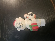 Bottle Stoper Chrsitmas Polar Bear