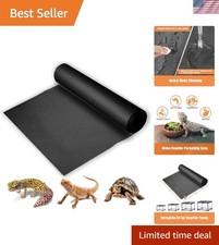 Bearded Dragon Tank Accessories, Reptile Terrarium Liner Substrate for Leopar...