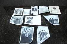 Vintage Black  White Glossy Photo Lot of 10 U.S. Military Dated Ca. 1960's