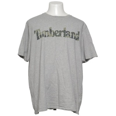 Timberland, T-shirt, Größe: XXL, Grau, Baumwolle, Print, Herren #F4v