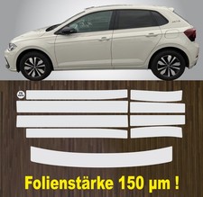 Lackschutzfolien Komplett Set transparent passend für VW Polo 6 ab 2021 150 µm