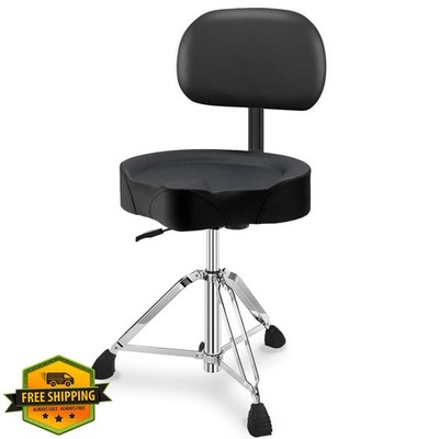 UPELLA Drum Stool Backrest Black