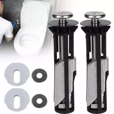 Toilet Seat Fastener Bolt Kit Toilet Seat Locking Heavy Duty Universal Bolt Kit  
