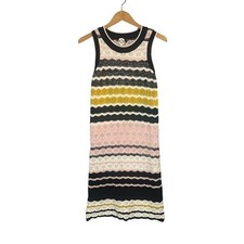 Boho Anthropologie Akemi + Kin StripedCrochet Knit Dress