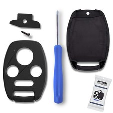 KeylessPros 4-BTN Cover Case Keyless Entry Remote Key Fob Shell Replacement,...