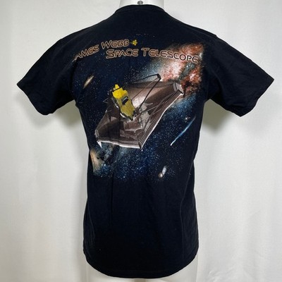 James Webb Space Telescope NASA ESA CSA Black T-Shirt Men's MEDIUM