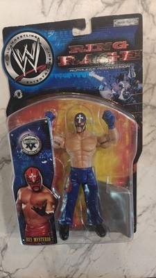 WWE Rey Mysterio Figure Ring Rage Ruthless Aggression Series 7.5 Jakks 2003