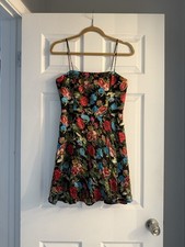 Alice + Olivia Women's Floral Mini Dress Size 6