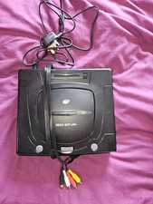 Black Sega Saturn - 50/60hz - Fenrir ODE - Recapped - FRAM