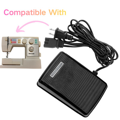 110V Foot Control Pedal Power For Necchi Sewing 4575 4595 469FA 4795 521 523FA