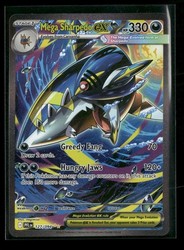 Mega Sharpedo ex 127/094 Phantasmal Flames Special Illustration Rare