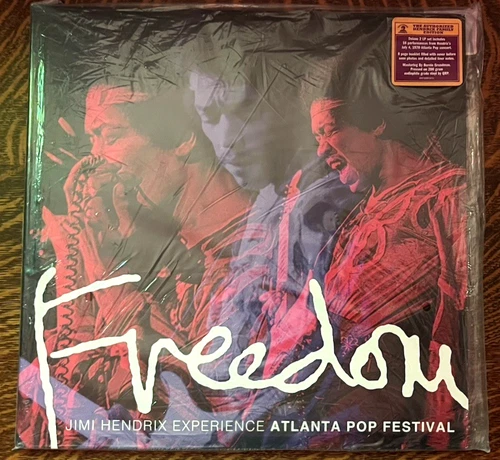 SEALED** 2-12" LP~ JIMI HENDRIX~ 2015~ FREEDOM ATLANTA POP FESTIVAL~ 200G #4099