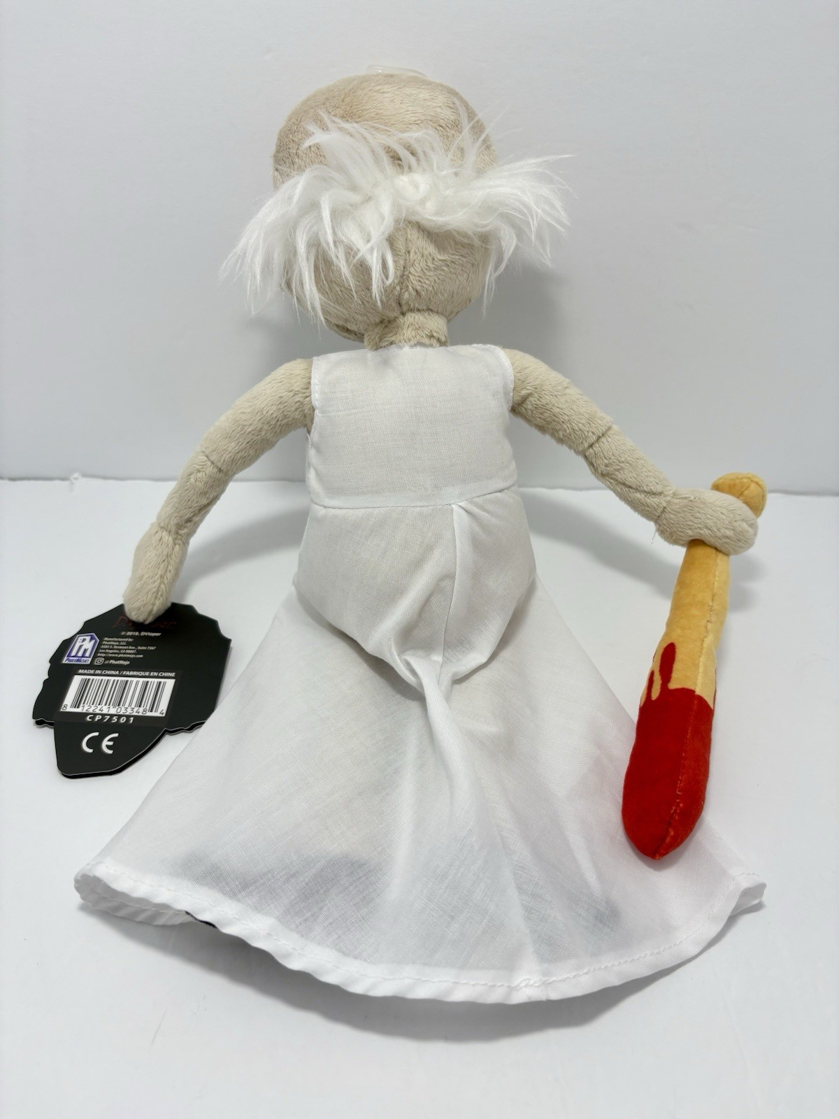 Phatmojo 12” Granny Nightmare Mode Video Horror Game Inspired Plush DVlooper NWT