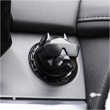 Car Push Start Button Cover, Rhinestone Engine Start Stop Button Black