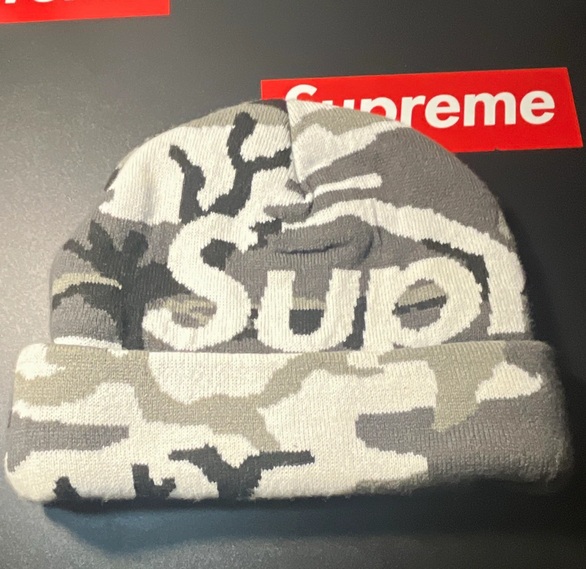 Supreme Camouflage Beanie Hats for Men for sale - eBay
