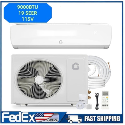 Garvee 9,000-BTU Mini Split AC & Heat Pump, Inverter, 115V/ Hot Deal