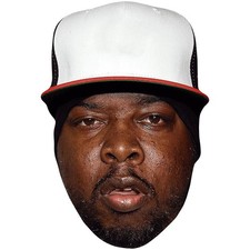 Malik Taylor (Hat) Big Head. Larger than life mask.