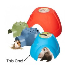 Pet One Small Blue Igloo 26.5 X 28 X 17cm