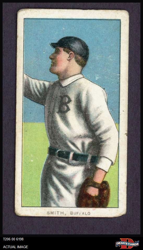1909 T206 Heinie Smith Buffalo Eastern League - Buffalo 1.5 - FAIR