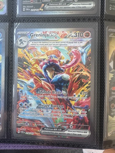 Pokemon Twilight Masquerade - COMPLETE holo rare set - all 16 - FULL SET cards✓ | UK